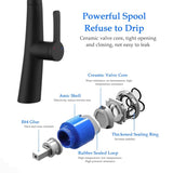 Stainless Steel Pull Out Kitchen Faucet W1217125154