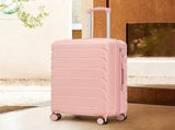 28" Large Suitcase, ABS Hardshell, Upgraded Crack-Resistant Iron Handle, Combination Lock, 360&deg W2787P536174