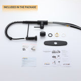 Premium Stainless Steel Pull-Out Kitchen Faucet with Flexible Spray Head for Effortless Sink Tasks T3609P347454