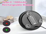 30X Magnifying Makeup Mirror with LED Lights, Rechargeable Travel Magnifier Mirror 3 Light Modes 23786306
