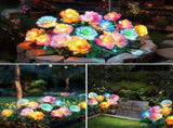 Solar Lights Outdoor Waterproof for Garden Decor, 4 Pack Garden Lights for Outside, Outdoor 37833788