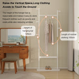 Coat Racks solid wood hanger 23.6* 11*64.1in Solid environmental protection easy to assemble W2987P225476