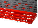 54 Piece Tool organizer with 50 Hooks ,Pegboard and Shelf Tool Organizer Wall Mounted DIY Storage 68888583