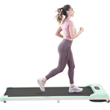 ZNTS 2 in 1 Under Desk Electric Treadmill 2.5HP, Remote Control, Display, Walking Jogging Running Machine 60434265