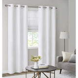 Basketweave Room Darkening Cordless Roman Shade B035129705