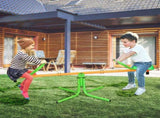 360 Degree Rotation Outdoor Kids Spinning Seesaw Sit and Spin Teeter Totter Outdoor Playground 03646310