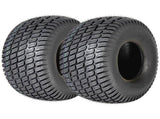 Set of 2 20x10.00-8 Lawn Mower Tires, 4-Ply Tubeless Turf Tread Heavy Duty, Tire Only No Rim, Fits W1364P445943