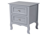 2pcs Country Style Two-Tier Night Tables Large Size Grace 82072518