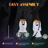 4ft Ghost 100LED Lighted Outdoor Halloween Decorations 20861555