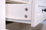 Farmhouse Nightstand , End Table, Side Table with 2 Drawers Storage Cabinet for Bedroom, Living W3151P264505