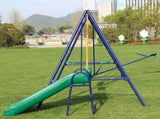 Metal Swing Set w/ Slide 36034963