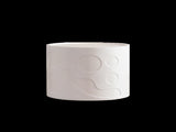 Round Side Table Handcrafted Relief Sturdy Pedestal Wooden SideTable for Living Room no need to W3081P360269