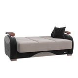 PrimeNest Yalise Collection Upholstered Convertible Loveseat with Storage B030P305114