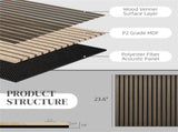 4PCS 24" x 24" Wood Panels for Wall 19317430