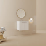 24 Inch Soft Close Doors Bathroom Vanity With Sink, Suitable For Small Bathroom W999125749