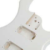 DIY 6 String Flame Shaped Style HSH Electric Guitar Kits with Mahogany Body, Maple Neck and 93807873