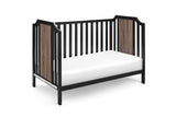 Brees Island 3-in-1 Convertible Crib Black/Brownstone B022P204860