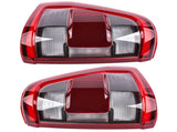 Pair Left & Right Side Rear LED Tail Lights Brake Lamp with Blind Spot Replacement for 2021-2013 73800651