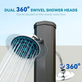 Solar heated shower 37363873
