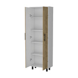 Oklahoma Tall Pantry Cabinet, Cupboard Storage Organizer with 5-Shelf B128P148774