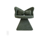 Vanity Chair with Butterfly Back,Swivel Accent Chair Dining Chairs,Makeup Stool for Bedroom Dressing 05475804