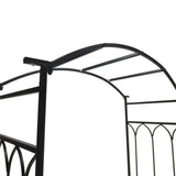 Steel Garden Arch with 2-Seat Bench 45042326