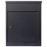 Package Delivery Boxes for Outside,Extra Large Mailbox,Galvanized Steel Parcel Mailbox,Wall Mounted W46566959