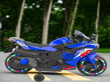 12V Electric Motorcycle for Kids, Powered Toy Motorcycle, Child Motorcycle Ride On with Light Wheels 32935697