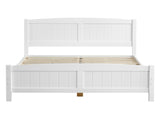 Full Pine Single-Layer Core Vertical Stripe Full-Board Curved Head With The Same Foot Wooden 43901320
