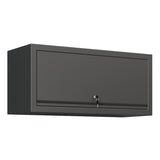 ZNTS Heavy Duty Metal Wall Mounted Tool Storage Cabinet Steel Metal Garage Storage Cabinet for Garage T2398P236482