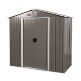 ZNTS 8ft x 4ft Outdoor Metal Storage Shed 32344612