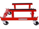 ATV Motorcycle Engine Cradle Dolly 1500lbs ,red W46592177