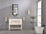 18 x 36 Inch Wall mounted Bathroom Medicine Cabinet with Mirror W2287P290216