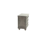 Contemporary Modern Look Antique Gray Oak Finish 1pc Nightstand Storage Space Bedside Table Oak B011P210120