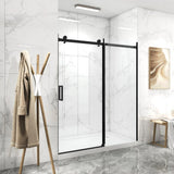 56"-60"W x 70"H Frameless Shower Door, Sliding Shower Door, with Premium 5/16" Thick Tempered W2011P197887