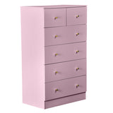 Macaron powder, particleboard with a textured melamine finish, 66*40*111cm, 42 drawer cabinet, 04628135