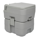 ZNTS 20L Portable Removable Flush Toilet with Double Outlet（Same as 44809271/81036718 ） 19150416