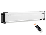 40" Baseboard Heater, 1500W Electric Baseboard Space Heater with 3 Heat Settings, Remote Control, 24693960