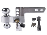 Adjustable Trailer Hitch Fit 2" inch Receiver, Aluminum Rapid Hitch 6" Drop/Rise 25543613