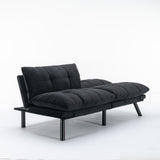 Black Convertible Folding Modern sofa Bed W570124914