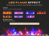 Electric Wall-Mounted Fireplace 21356244