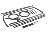 17Pcs Rubber Door Tailgate Weatherstripping Seal Kit Fit for Chevrolet El Camino GMC Caballero 68320605