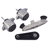 Engine Mount Kit For Porsche Panamera 4.8L 4S S Turbo GTS 2010-2016 94837505712 94837505812 17234505