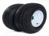 Two tire 20.5x8.0-10-5LUG 10PR QM825 White RIM 10674511