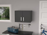 Penny Storage Cabinet, Wall Cabinet Double Door, Three Internal Shelves B128P148784