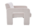 Nordic Modern Double Armchair Living Room & Bedroom Compact Upholstered Sofa Leisure Sofa 56826409