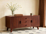 47.3" Mid Century Modern Sideboard Buffet Cabinet, Kitchen Buffet Cabinet with Solid Wood Frame Legs 56490666