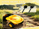 Kids No-Power Ride-On Tractor Construction Toy with Shovel & Trailer for 18-36 Months Toddlers 55050554