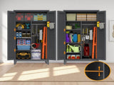 73'' Tall Metal Tool Storage Cabinet, with Ample Storage Space for Garage,Warehouse,Garden,Office, W3387P351629