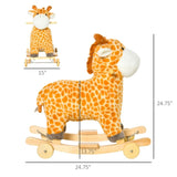 Baby Rocking Hors for Children 3 to 6 Years, Yellow 52357445